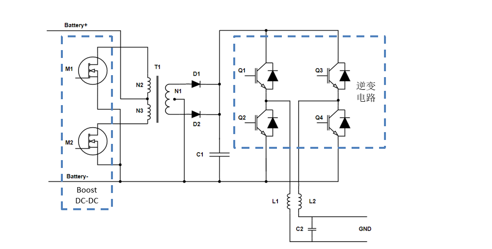 储能应用拓扑图